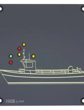 Trawl Fishing Boat Navigation Lights Silhouette Grey One Size unisex - pros - FashionsVida