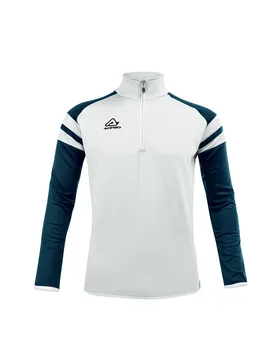 Sweatshirt 1/2 zip Kind Kemari - Blanc - male - Size: 13/14 ans - Acerbis - FashionsVida