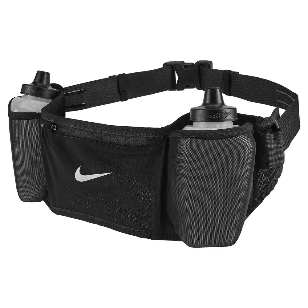 Accessories Marsupio Flex Stride Double Bottle 710ml Black / Black / Silver One Size - Nike - FashionsVida
