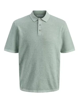 JJEGEORGE KNIT POLO SS SN male