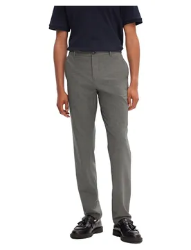 Pantalon Slim-robert Grey Melange 30