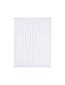 Satin Deckenbezug 140x200cm Broadway Weiss weiss baby