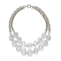 Collana n0t072c Silver One Size