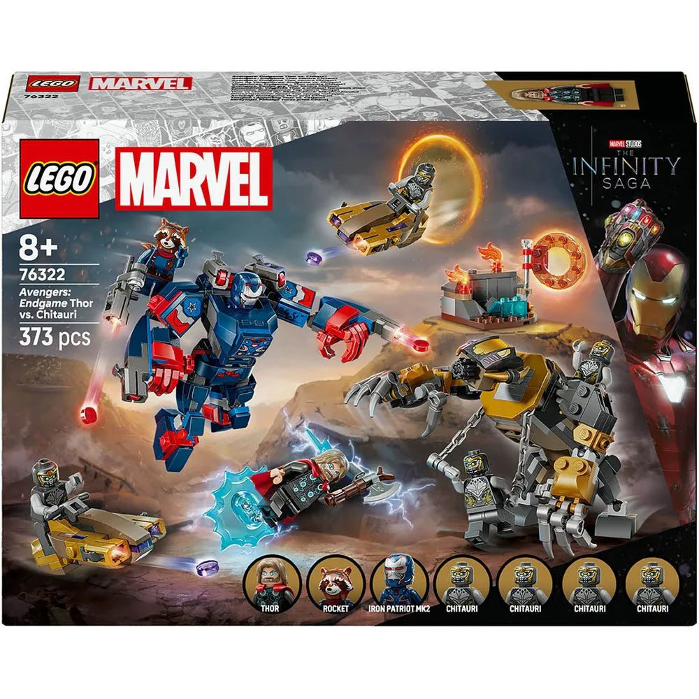 Juego de construcción Thor de Vengadores: Endgame vs. Chitauri Super Hero - 76322 - Lego - FashionsVida