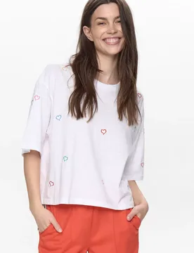 NULOVINE BOXY T-SHIRT - GOTS female - XL - FashionsVida