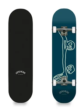Skateboard 8.0 ´´mini Logo Dark Blue One Size unisex - Sancheski - FashionsVida