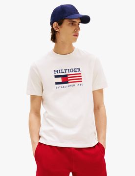 T-shirt en coton Beige XS Male
