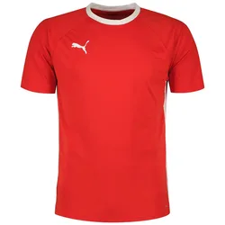 Teamliga Short Sleeve T-shirt Red S