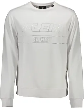 Herren Langarm-Sweatshirt Weiß FIPS210_BIANCO_01-WHITE