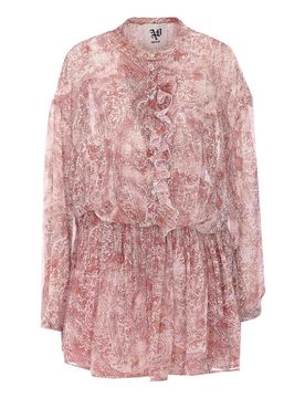 Mini Vestito Niko rosa e rosso