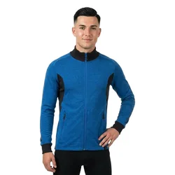 Sweat-shirt à Zip Accelerate 18484 Azure Blue / Dark Navy 4XL