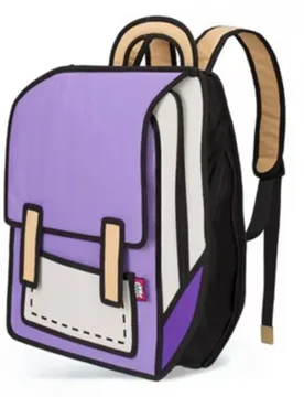 Women Backpack 3D Jump Style 2D Drawing Cartoon Back Bag Comic Messenger Tote Fashion Cute Student Bags Unisex Knapsack Bolos - Aliexpress - FashionsVida