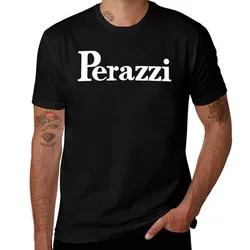 Perazzi Logo Merchandise T-Shirt customs shirts graphic tees man t shirt boys whites heavy weight t shirts for men