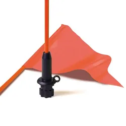 Flagwhip Red 300 x 150 mm unisex