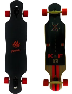 Skateboard Longboard Planex36"x9.75" The New Urban Concept - KRF - FashionsVida