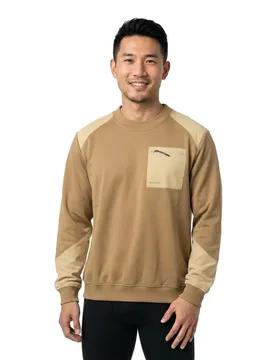 Sweat-shirt Conflux Crew Slate Brown XL - Mystic - FashionsVida