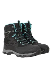 Ultra Piste Basher II Womens Waterproof Snow Boots - Black - Black - Size: 7