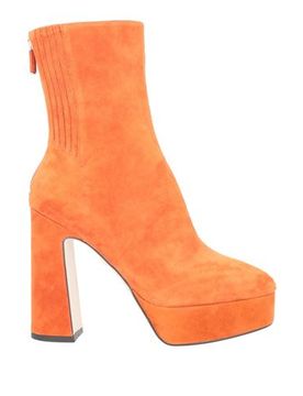 Stiefelette Damen Orange 38,39 Damen