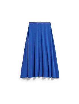 Jupe midi ILENIAA LARAA bleu L - Armedangels - FashionsVida