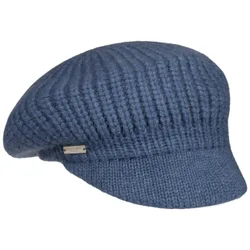 Cashmere Newsboy Cap by - denim - Damen - Size: One Size