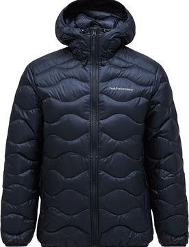 Stepp-und Daunenjacken M Helium Down Hood Jacket Black für Herren Größe S schwarz
