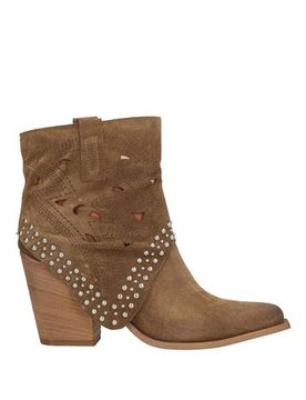 Botines de caña alta Mujer Caqui 36,37,38,39,40 Mujer