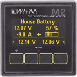 M2 Oled Charge State Battery Dc Monitor Black 82.40 mm unisex