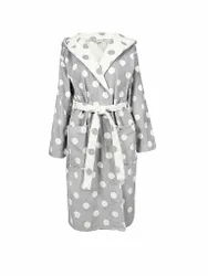 Bademantel grau XS damen