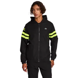 Diamond Weave Men Track Tops - Black - Size - Black - Size: Extra Small