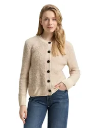 XXL knit boucle cardigan female