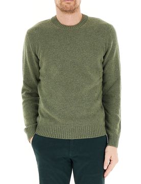 Maglione girocollo VERDE OLIVA 54