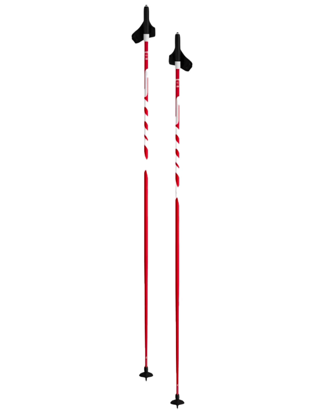 Bâtons de ski nordique - Quantum Q5 Pole Red - Taille 150 cm - Rouge - Swix - FashionsVida