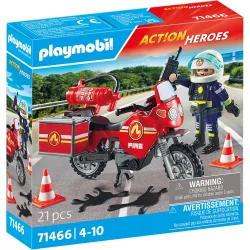 Moto de bomberos Action Heroes