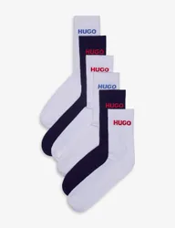 Pack Cotton Rich Socks White Mix male