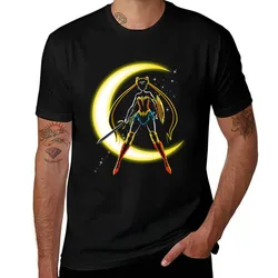 Wonder Moon T-Shirt Big and Tall Basic Tee Shirt