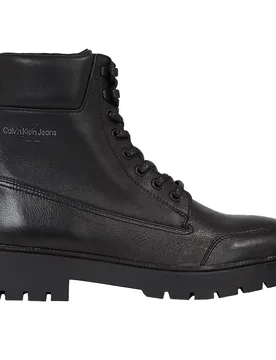 Combat Mid Laceup Triple Black 45 Herren - Calvin Klein - FashionsVida