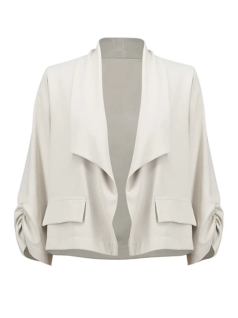 Joseph Ribkoff Jäckchen beige 42 - Joseph Ribkoff - FashionsVida