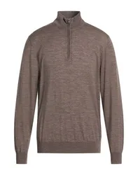 Rollkragenpullover Herren Maulwurfsgrau XL,XXL Herren
