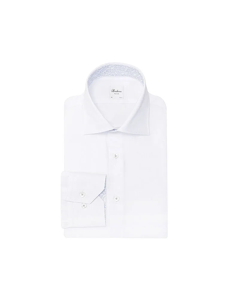 Chemise Coupe Régulière blanc 44 - Stenströms - FashionsVida