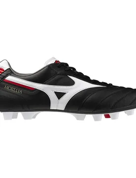 Chaussures De Football Morelia Ii Elite Fg Black / White / Chinese Red EU 46 - Mizuno - FashionsVida
