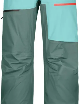 Pantalon de freeride - 3L Ravine Shell Pants W Arctic Grey en Laine - Taille XS - Bleu - Ortovox - FashionsVida
