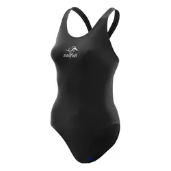 Power Sport Back Swimsuit Black XL Women