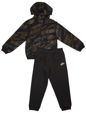 Unisex Tracksuits - Black - Size 2 - 3 Years - Black - Size: 2 - 3 Years - Nike - FashionsVida