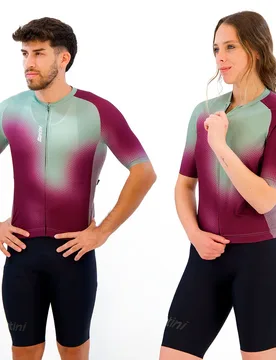 Maillot à Manches Courtes Aura - Santini - FashionsVida