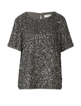 COMMA Blusenshirt grau 44 damen