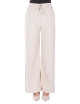 MM MAX MARA Pantaloni Panna