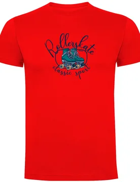 T-shirt à Manches Courtes Classic Sport Red XL - Kruskis - FashionsVida
