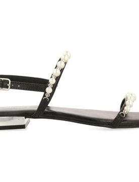 Flache Sandalen 72333 Negro 38;40