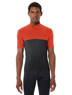 Maglia A Maniche Corte Matera Hz Tricot Glowing Red / Black