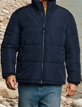 Sinsay - Giacca puffer - blu scuro